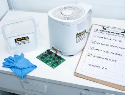 Home climate appliance QA