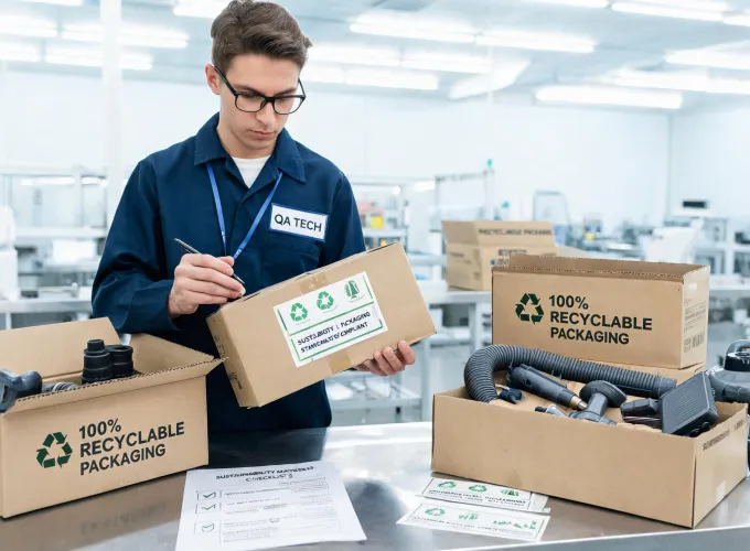 Appliance packaging inspection